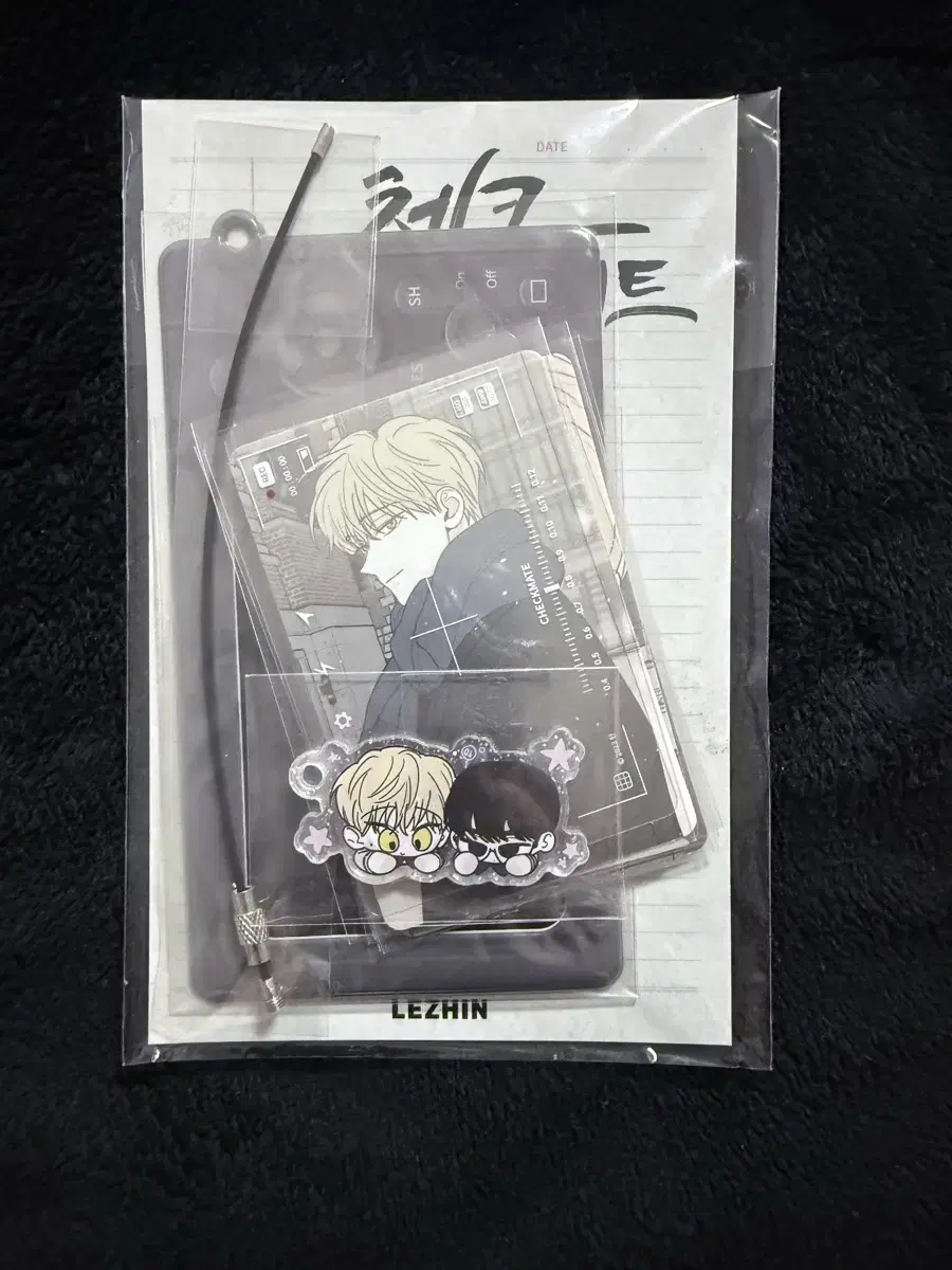 韓国BL チェックメイト MOFUN 訪問カード 韓国BL チェックメイト MOFUN 訪問カード キャラクターグッズ